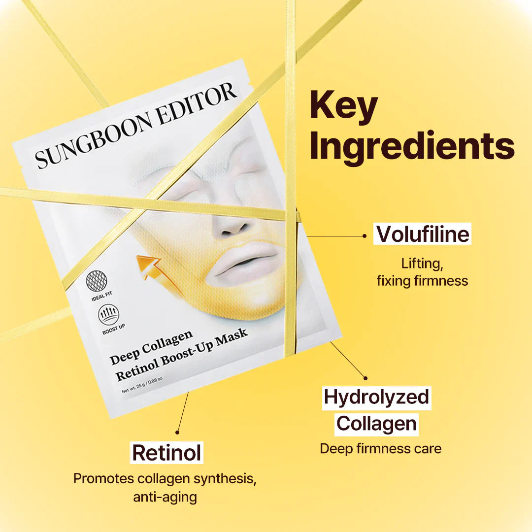 Deep Collagen Retinol Boost Up Mask Set
