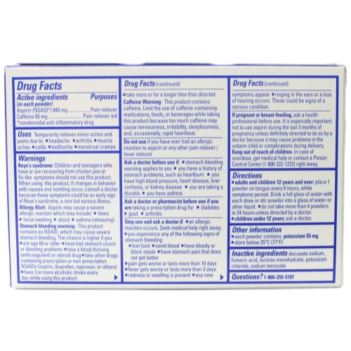 Stanback Headache Powders 50 Count Each