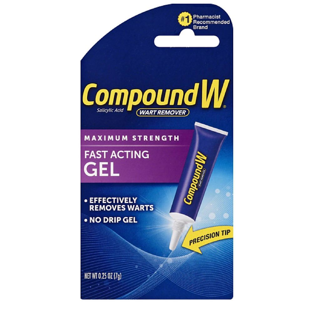 Compound W Maximum Strength Wart Remover Fast Acting Gel 0.25 Ounce