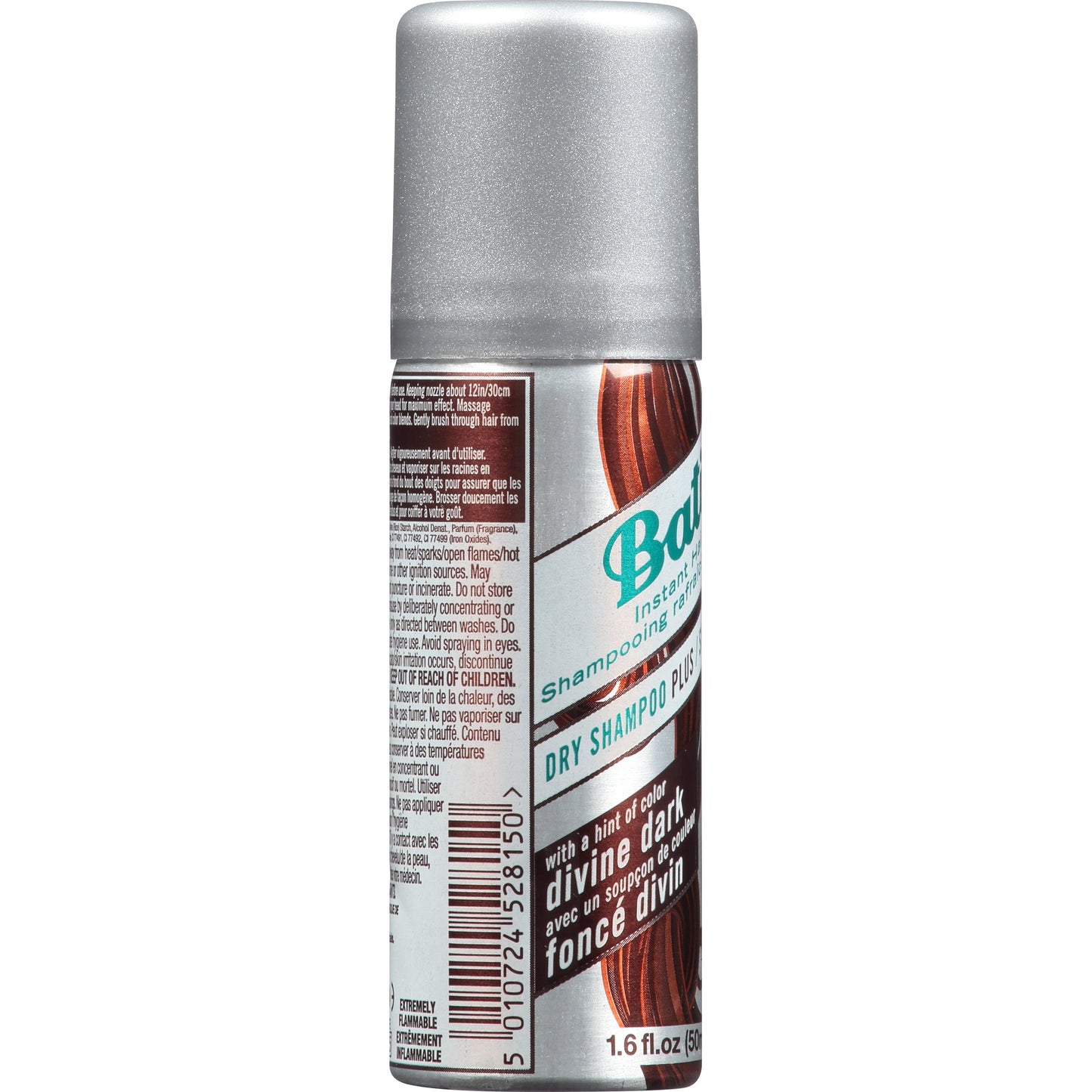 Batiste Instant Refresh Dry Shampoo Divine Dark Mini Travel Size 1.6 Ounce Spray