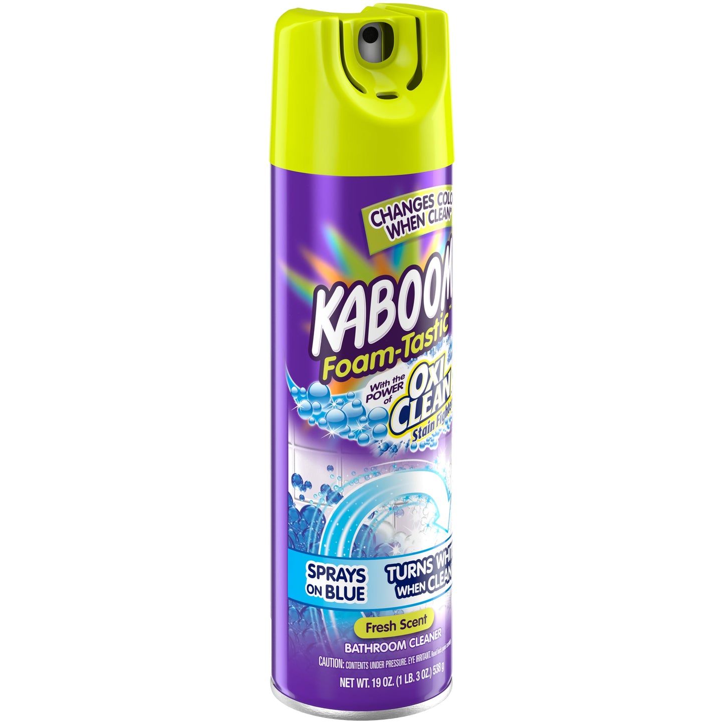 Kaboom Foam-Tastic with OxiClean Fresh Scent Bathroom Cleaner, 19 oz.