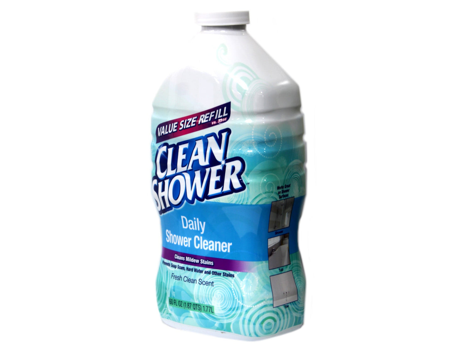 Clean Shower Daily Shower Cleaner Refill, 60 fl oz