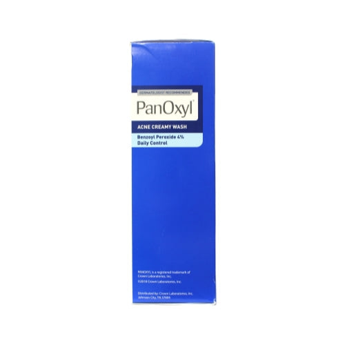 Panoxyl 4 Benzoyl Peroxide Acne Foaming Face Wash 4% Benzoyl Peroxide 6 Ounce Each