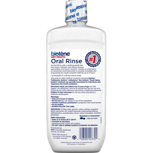 Biotene Dry Mouth Mouthwash 16 fl Ounce Each
