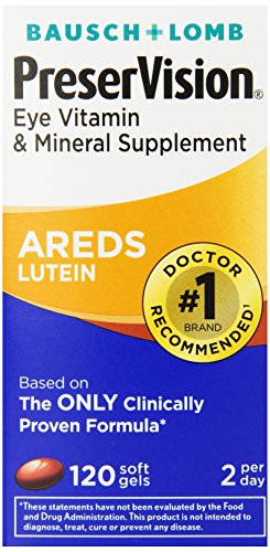 PreserVision Areds Vitamin/Mineral/Lutein Softgels 120ct Each