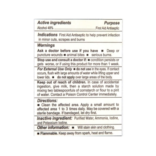 Quality Choice Iodine Decolorized 2 Ounce Each