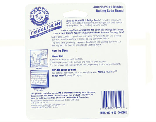 Arm and Hammer Fridge Fresh Baking Soda Disc
