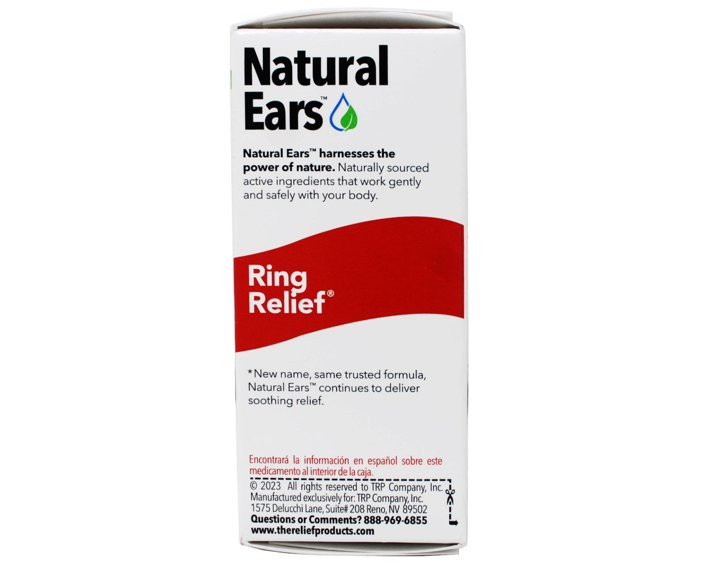 TRP Natural Ears Ring Relief for Tinnitus Symptoms, Fast Dissolving Tablets, 70 count