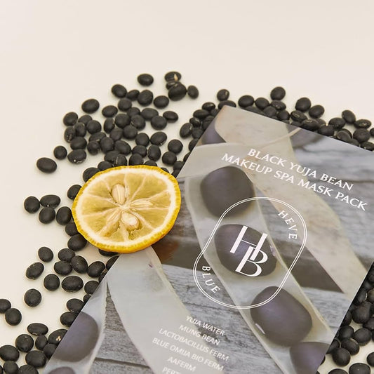 Black Yuja Bean Makeup Spa Mask Pack