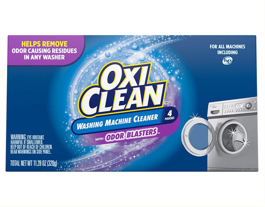 OxiClean Washing Machine Cleaner, 4 Count