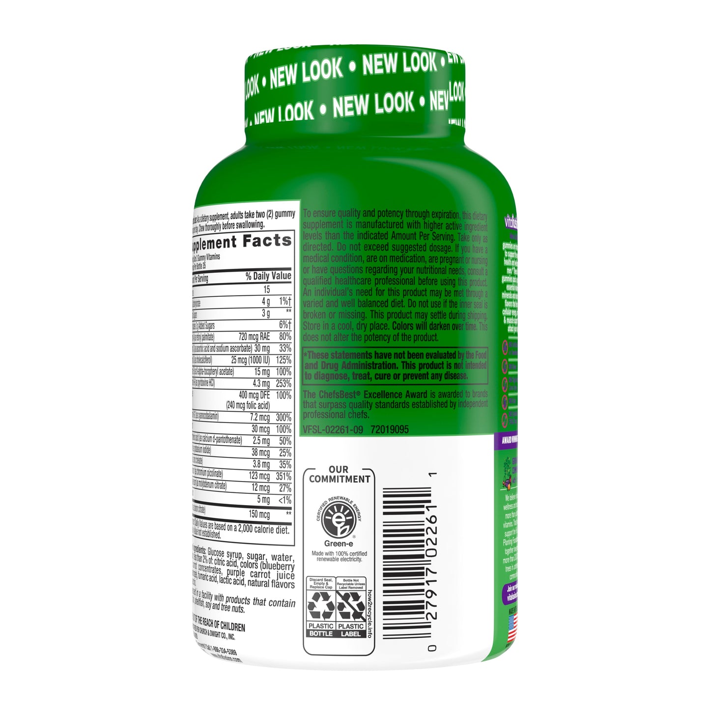 Vitafusion Men's Daily Multivitamin Gummy 70 Each