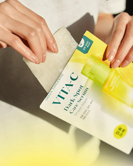 Green Tangerine Vita C Dark Spot Care Serum Mask