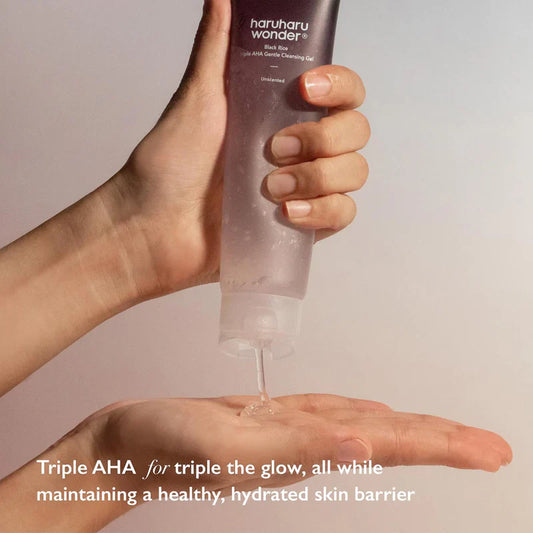 Black Rice Triple AHA Gentle Cleansing Gel