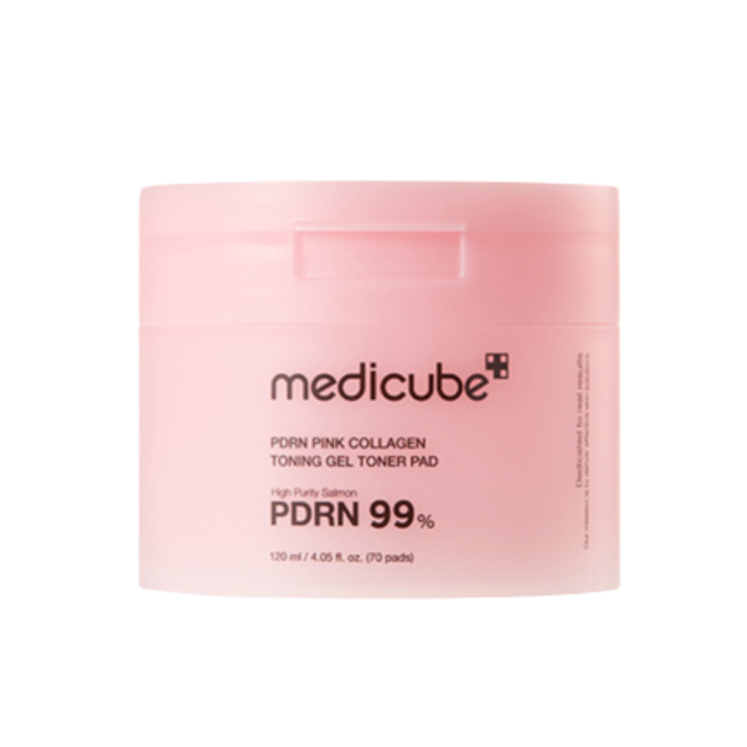 PDRN Pink Collagen Toning Gel Toner Pad