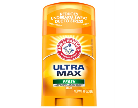 ARM & HAMMER ULTRA MAX Solid Antiperspirant Deodorant, Fresh Scent - 1.0 oz.
