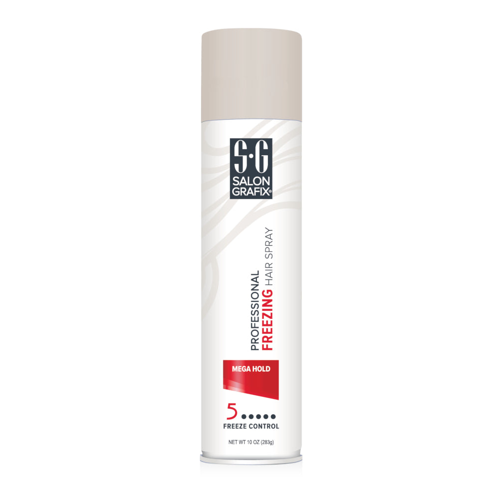 Salon Grafix Mega Hold Professional Freezing Hair Spray 10 Ounces