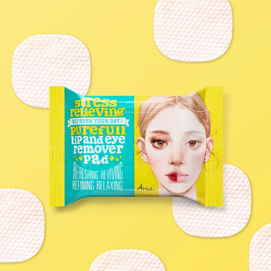 Stress Relieving Purefull Lip and Eye Remover Pad