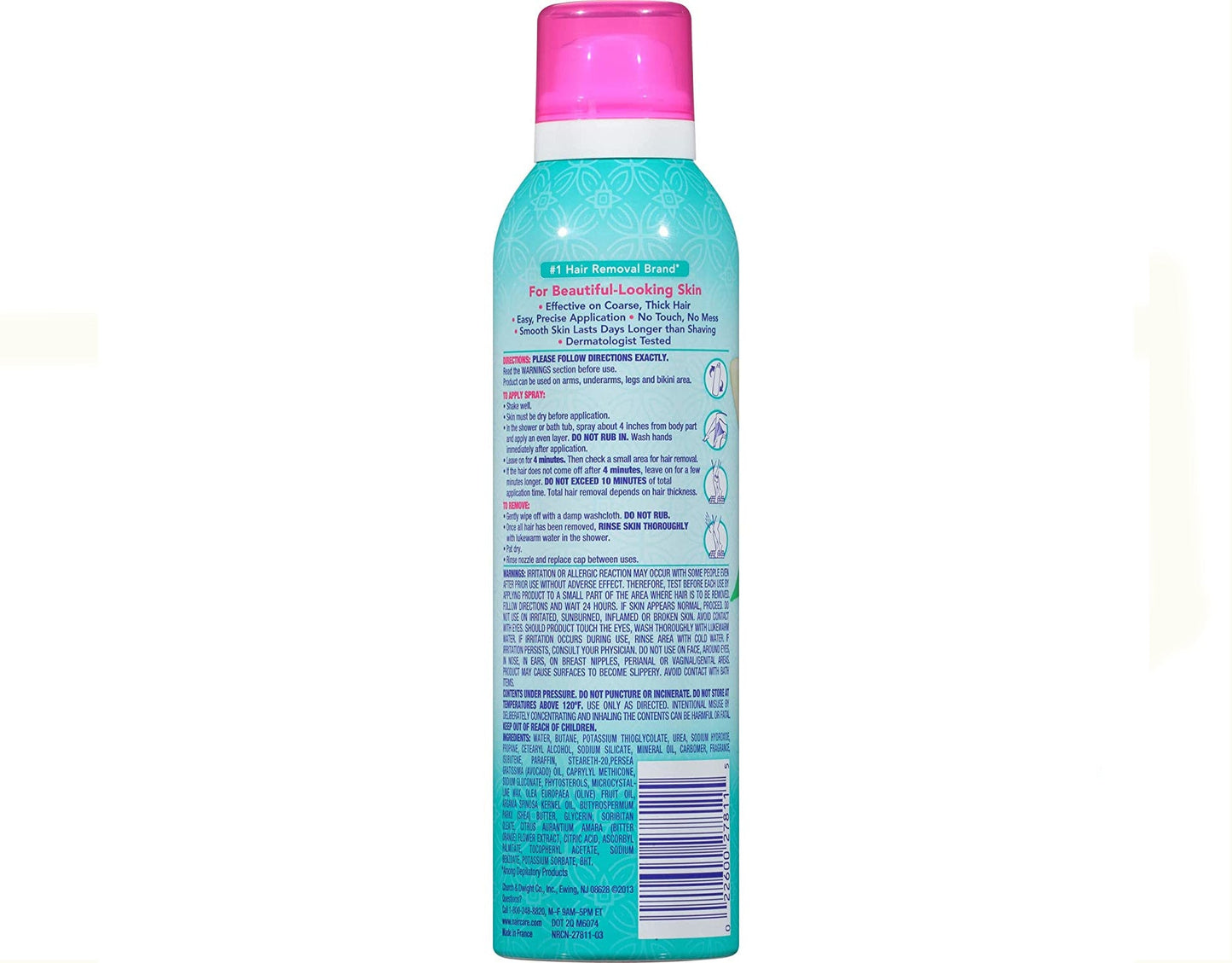 Nair Moroccan Argan Oil Sprays Away 7.5OZ