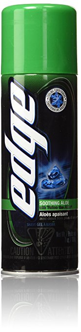 Vicks Edge Shave Gel Soothing Aloe 7 Ounce Each