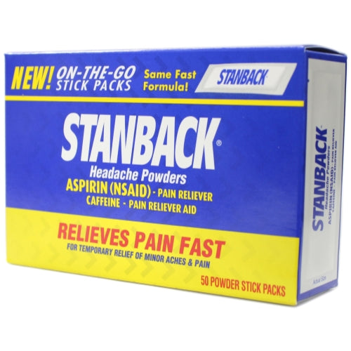 Stanback Headache Powders 50 Count Each
