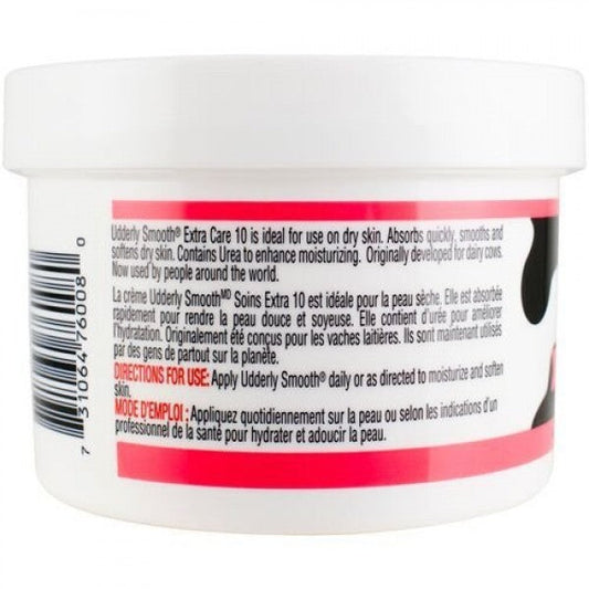 Udderly Smooth Extra Care Cream Unscented with Urea 8 Ounce