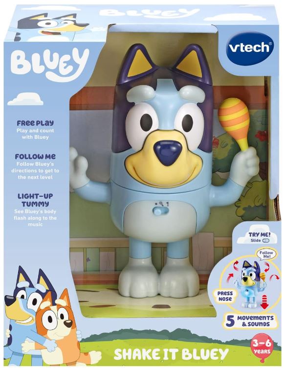 Vtech® Bluey Shake It Bluey Playset