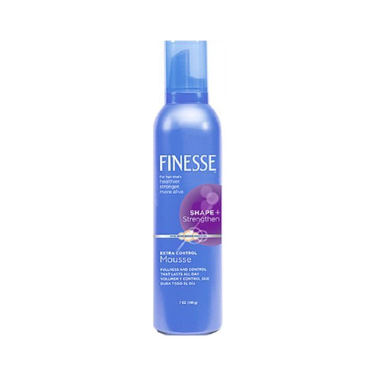 Finesse Shape + Strenghten Extra Control Mousse 7  Ounce Each