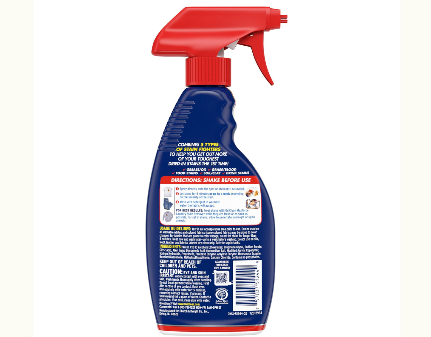 OxiClean Max Force Spray,  12oz.