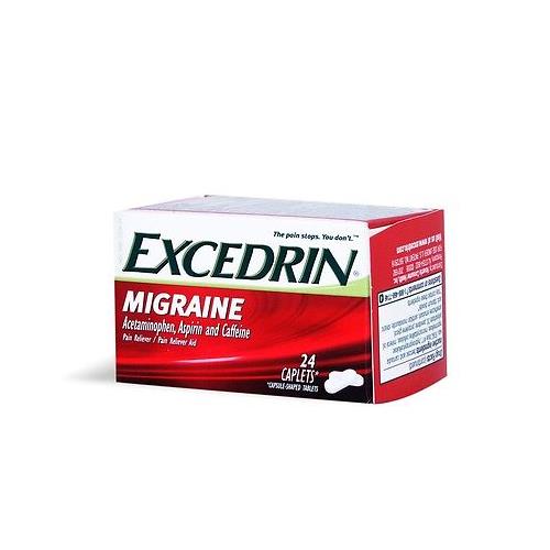 Excedrin Migraine Pain Relief 24 Count Caplets