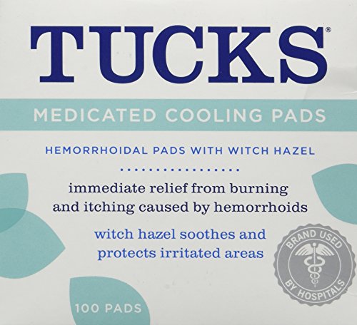 Tucks Medicated Cooling Pads 100 Each