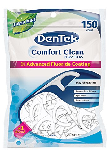 DenTek Comfort Clean Floss Picks 150 Count Each