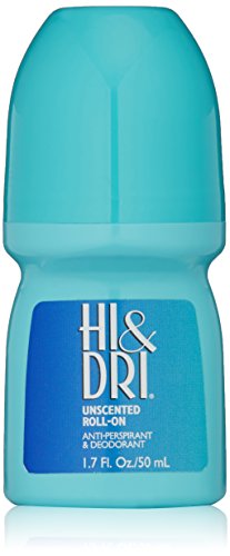 Revlon Hi & Dri Unscented Roll-on Anti-Perspirant & Deodorant 1.7 Ounce