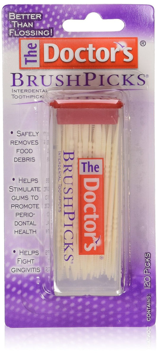 The DoCountor's BrushPicks Interdental Toothpicks - 120 Count
