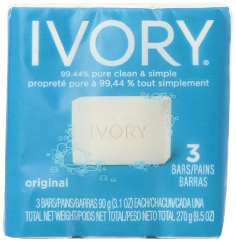 Simply Ivory Bath Bar for Unisex By Ivory, 3 Each