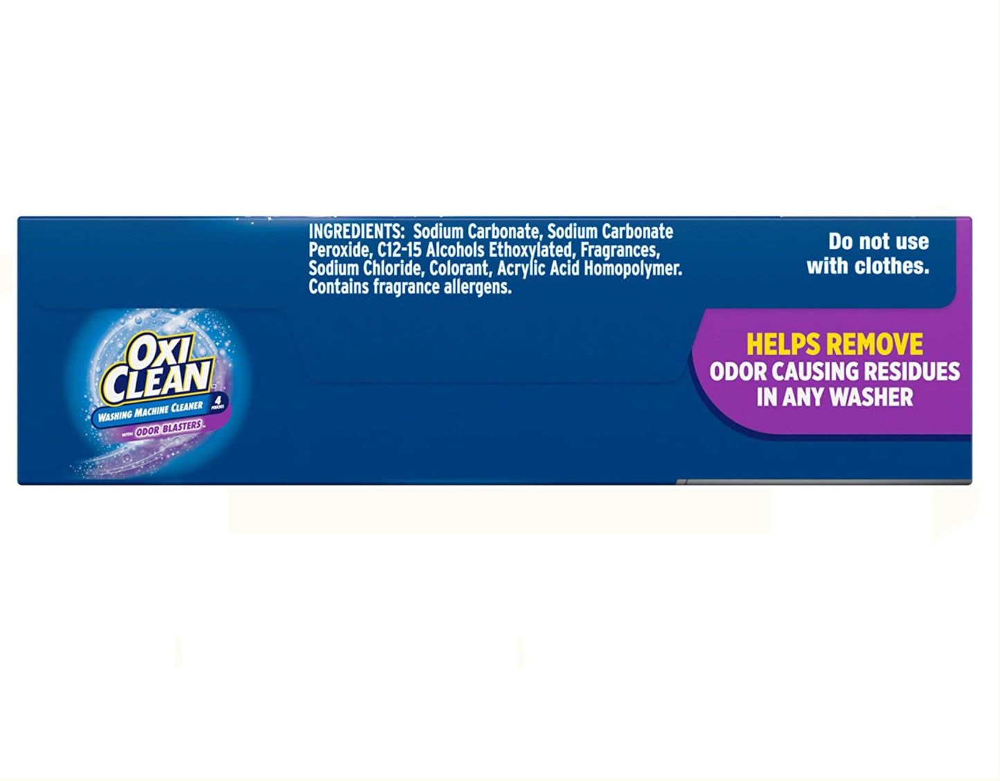 OxiClean Washing Machine Cleaner, 4 Count