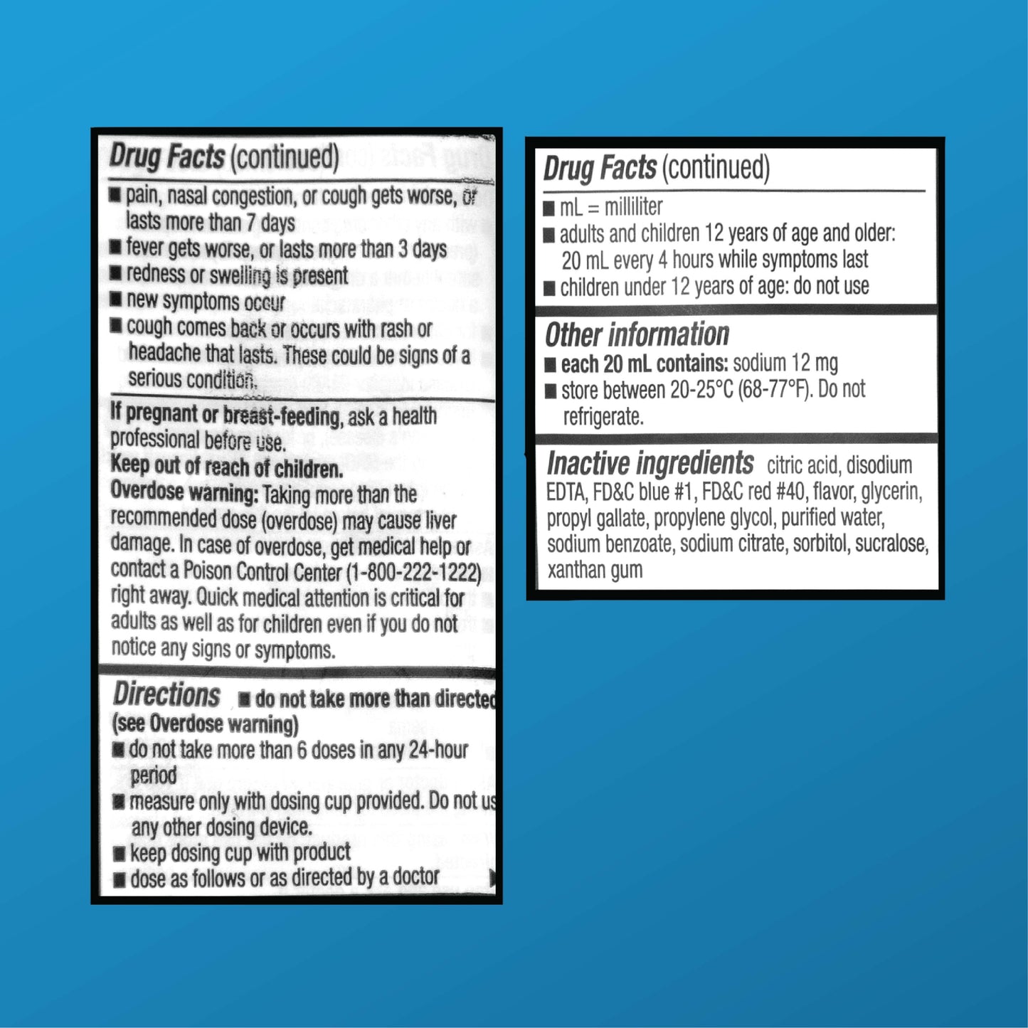 Quality Choice Max Strength Mucus Relief Cold, Flu, & Sore Throat 6 FL OZ