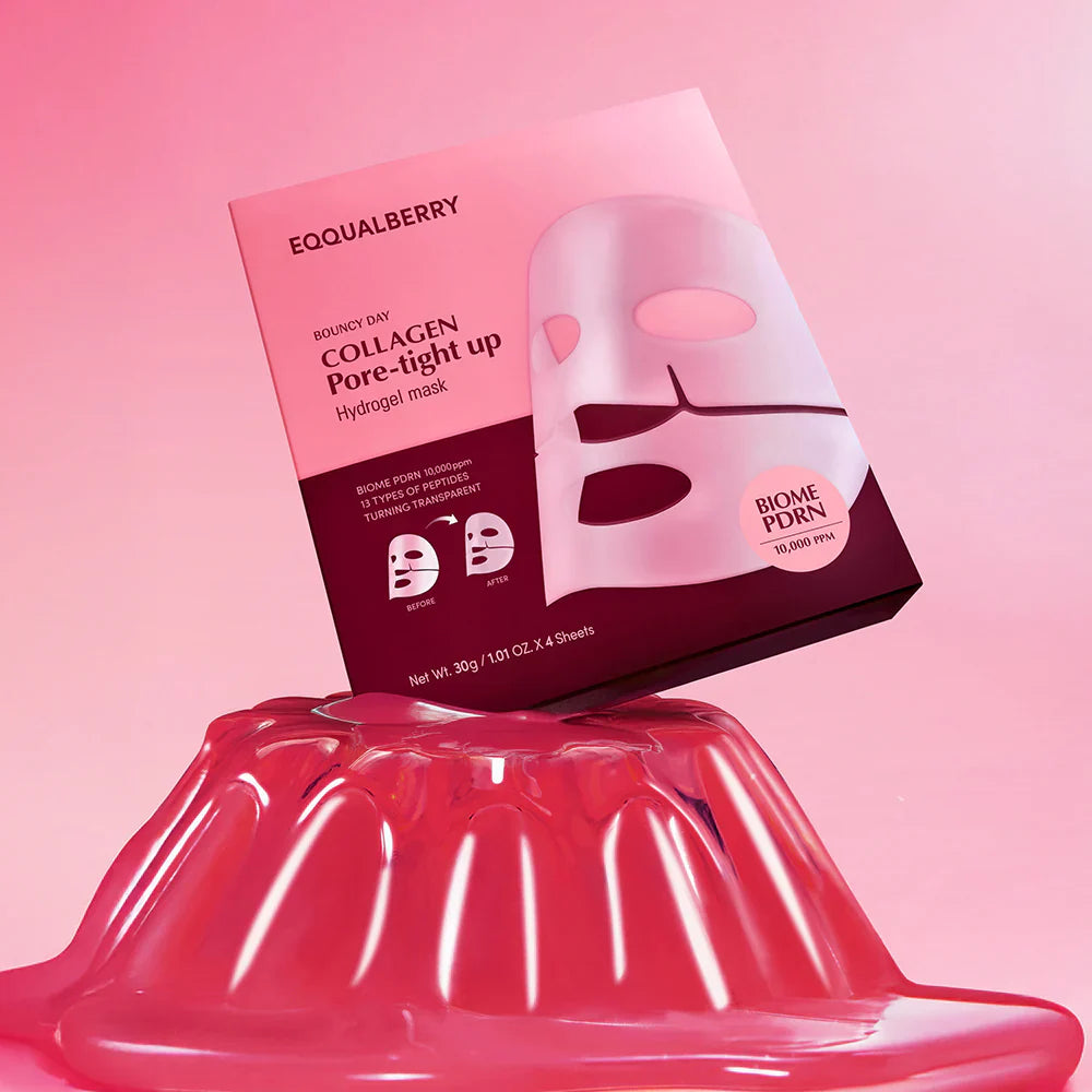 Collagen Pore-tight up Hydrogel Mask Set