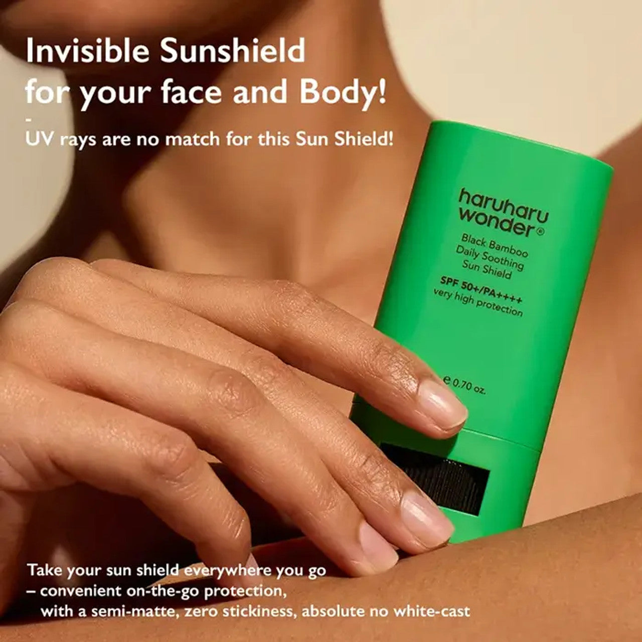 Black Bamboo Daily Soothing Sun Shield