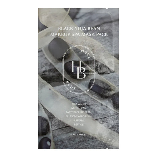 Black Yuja Bean Makeup Spa Mask Pack