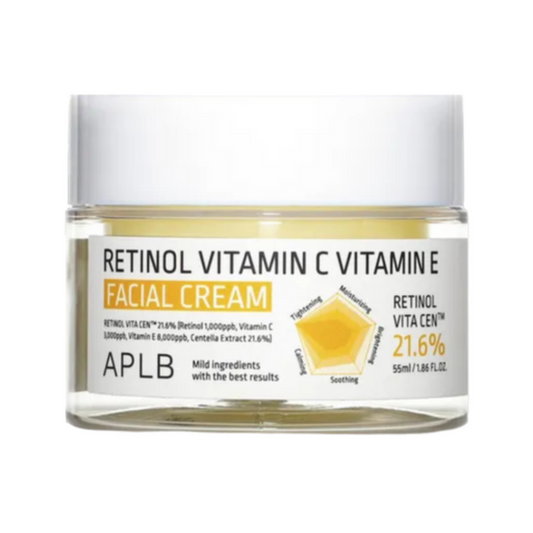 Retinol Vitamin C Vitamin E Facial Cream