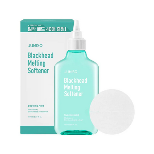 Blackhead Melting Softener & Cotton Pad Set