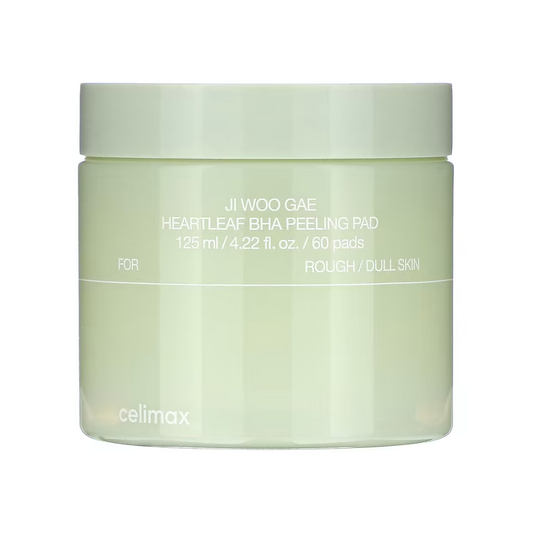 JIWOOGAE Heartleaf BHA Peeling Pad
