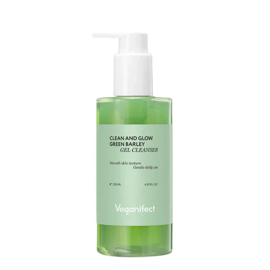 Clean and Glow Green Barley Gel Cleanser
