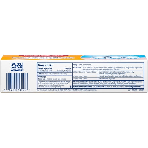 Arm & Hammer Complete Care Toothpaste Fresh Mint 6 Ounce Each