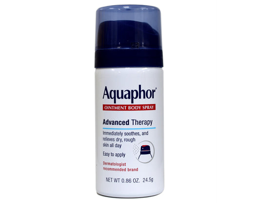 Aquaphor Ointment Body Spray Advanced Therapy Dry Rough Skin Travel 0.86 oz