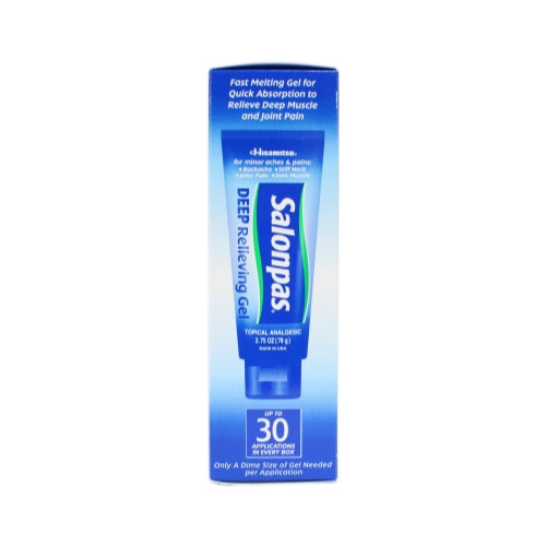 Salonpas Deep Pain Relieving Gel 2.75 Ounce