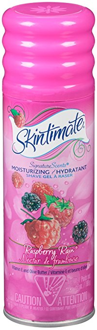 Skintimate Signature Scents Shave Gel Raspberry Rain 7 Ounce Each