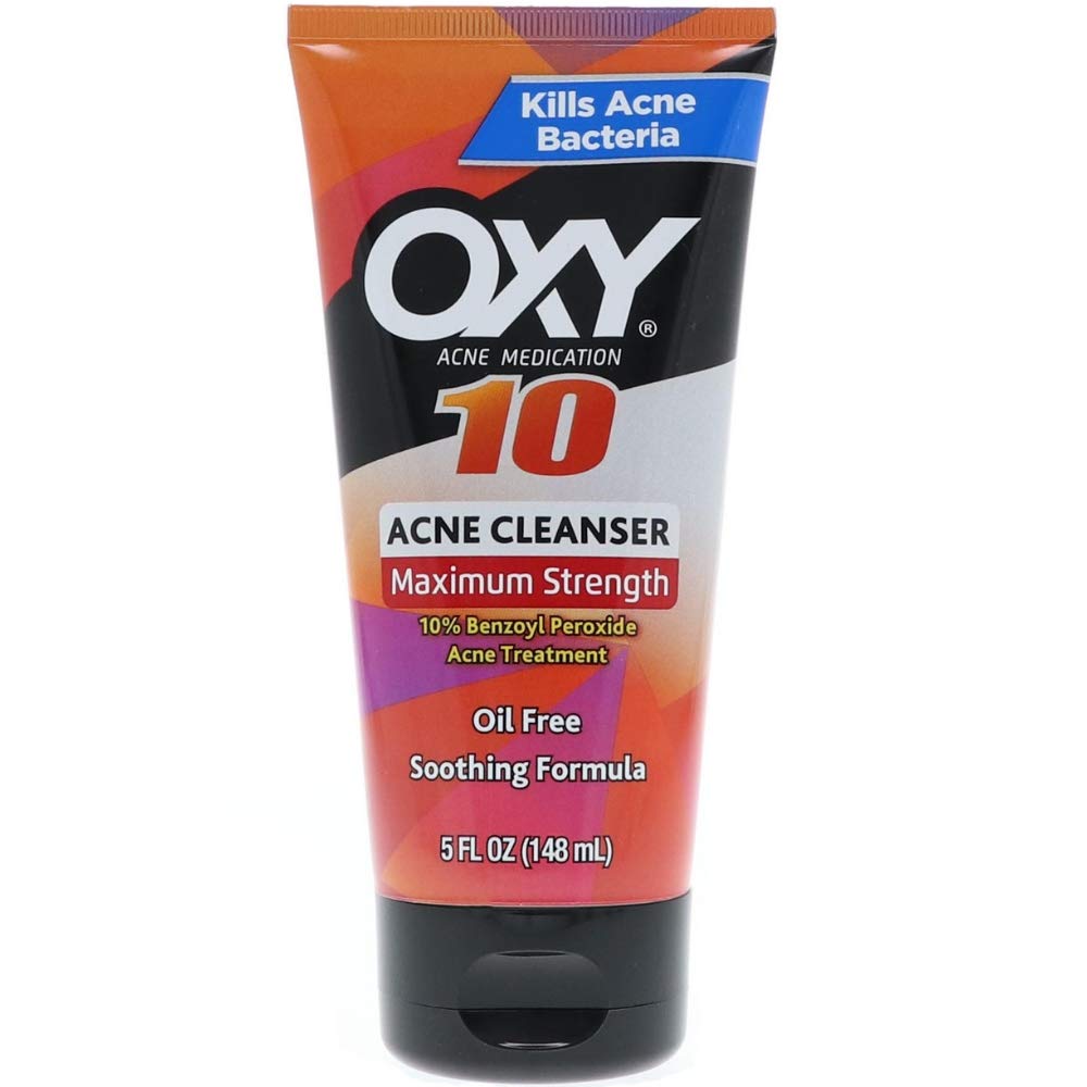 Oxy Acne Medication Maximum Action Advanced Face Wash 5 Ounce Each