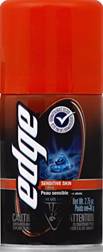 Edge Shave Gel Sensitive Skin with Aloe 2.75 Ounce Each