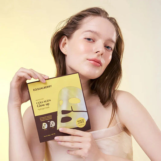 Collagen Glow up Hydrogel Mask Set